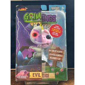 Fingerlings Grimlings Evil Gigi "From Grin to Grim" Interactive Toy Unicorn New